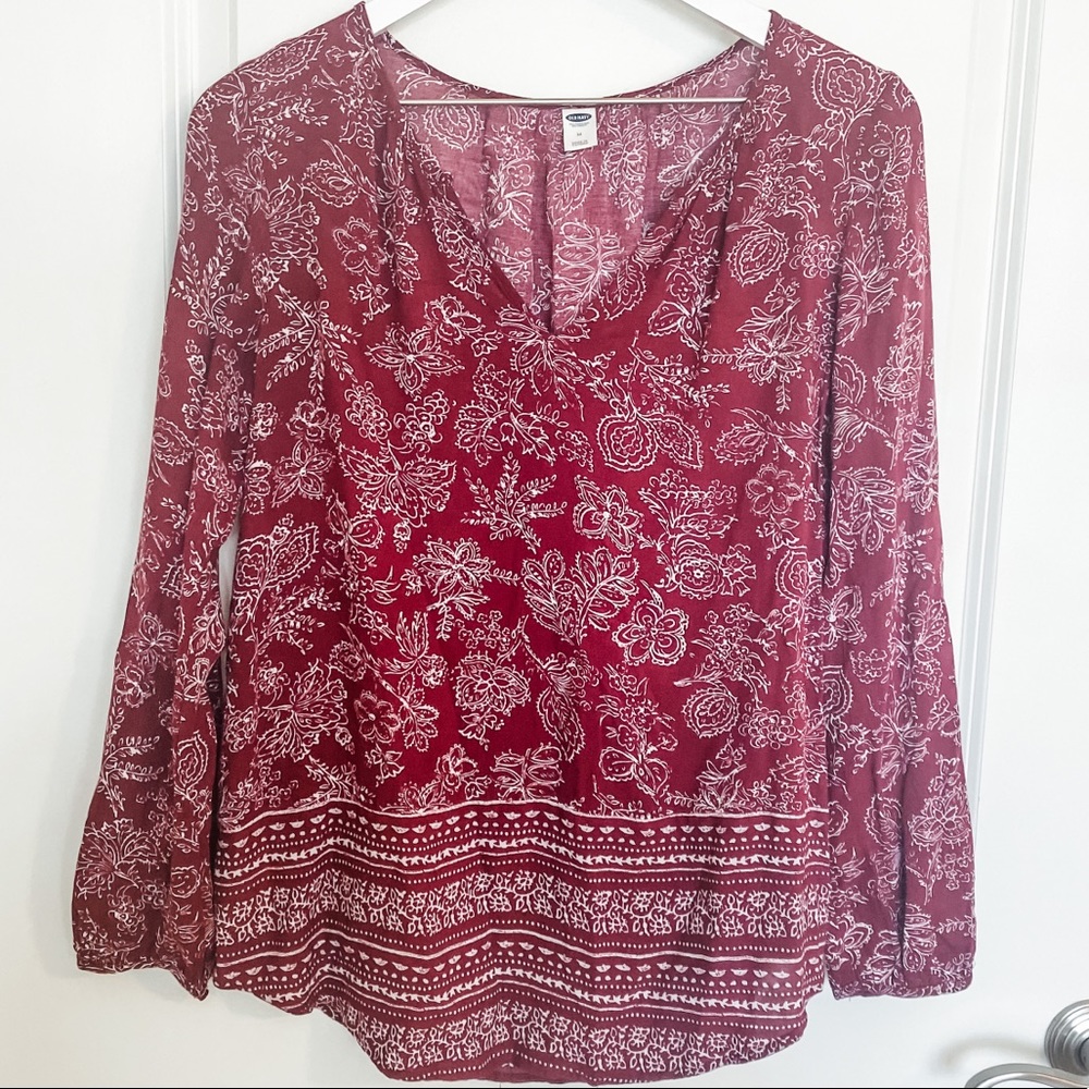 Floral Print Blouse